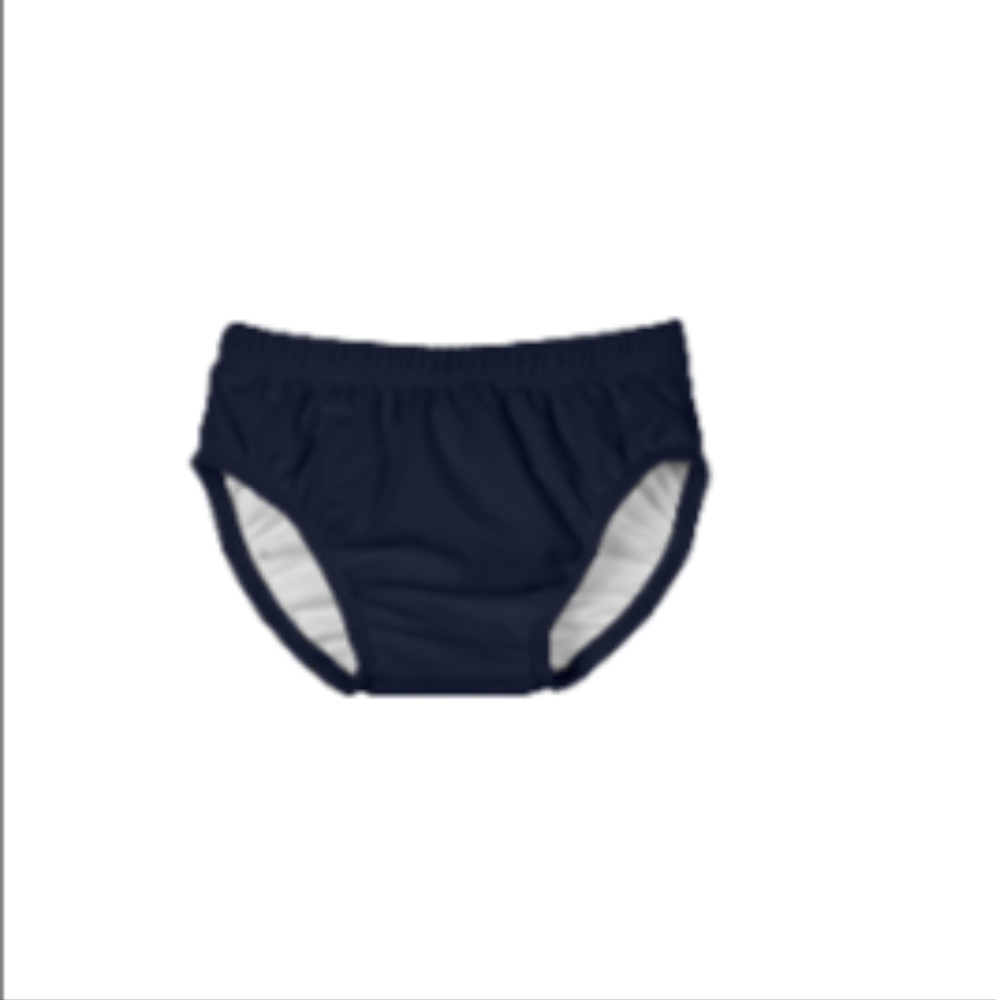 NWT Primary - The baby swim diaper - navy blue, size 6-12 Months.